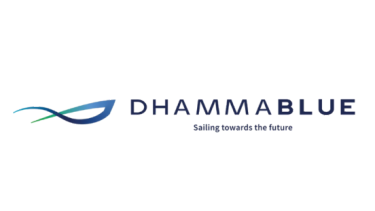 dhamma blue logo