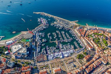 Vue aérienne du Vieux Port